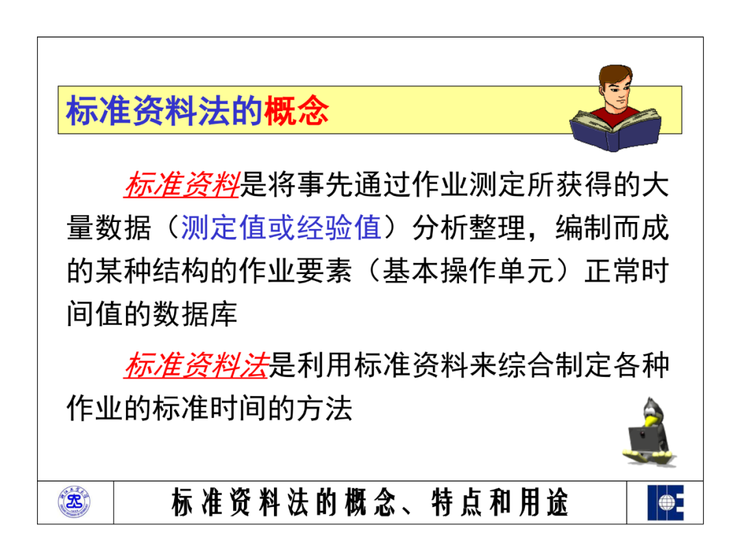 「標桿學習」工業工程之標準資料法