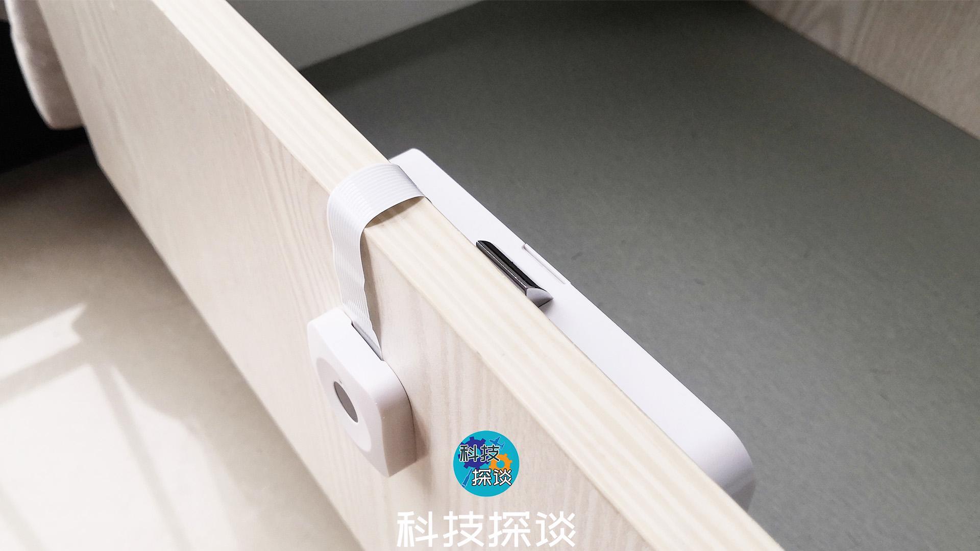 易锁宝智能指纹柜锁无孔安装，操作简洁、很实用