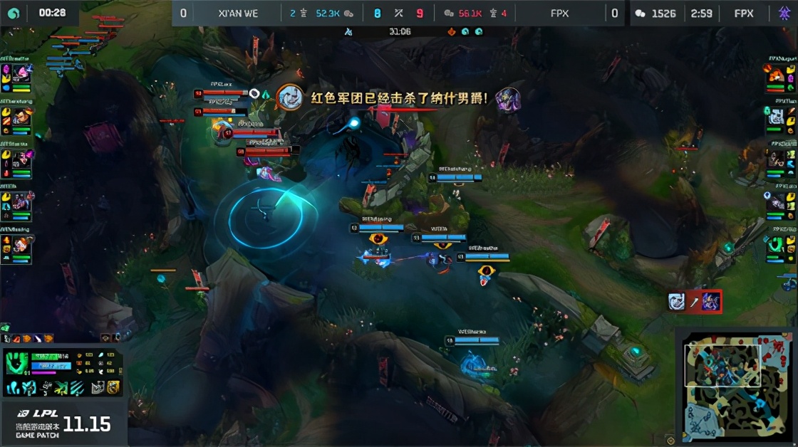 LOL-LPL：FPX摧枯拉朽3-0横扫WE，FPX挺进夏决拿到S11门票