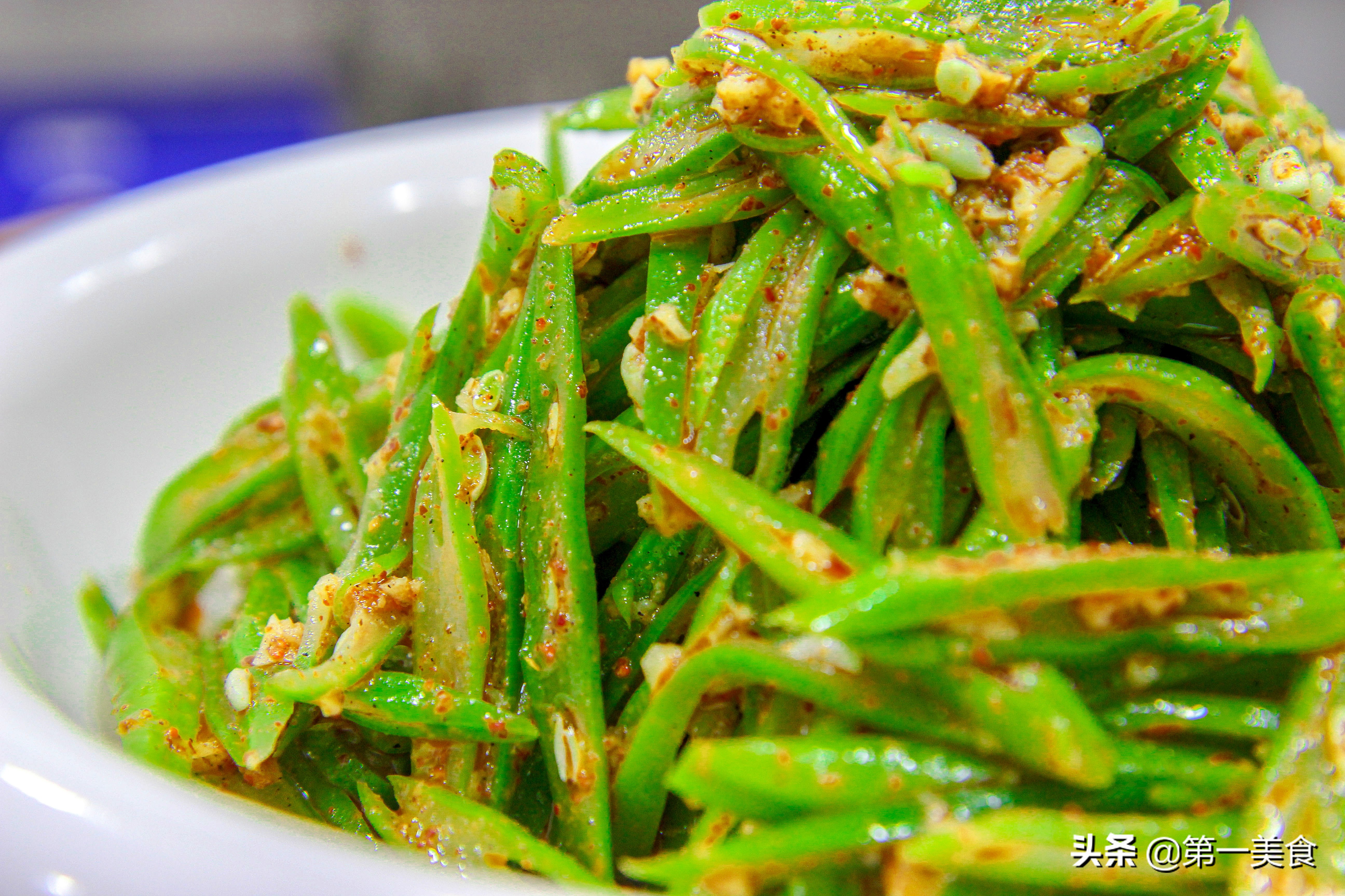 图片[1]-麻椒扁豆的做法 麻味鲜香 好吃不腻又开胃-起舞食谱网