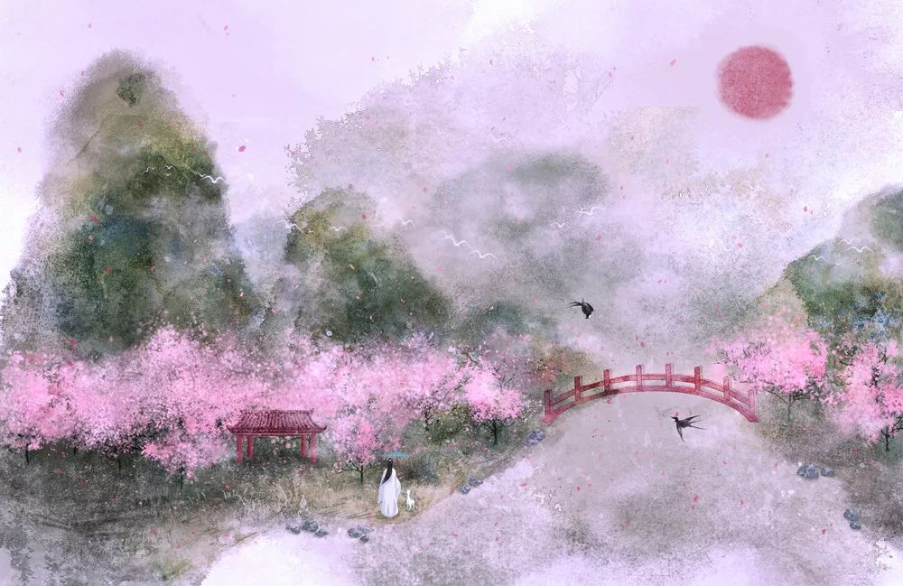 古风美景 | 夜灯缈澜，飞花自在