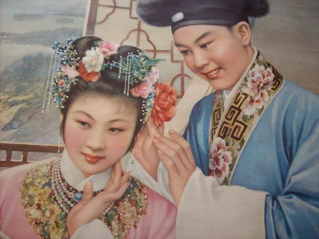 许仙与白娘子故事在老版年画上的呈现