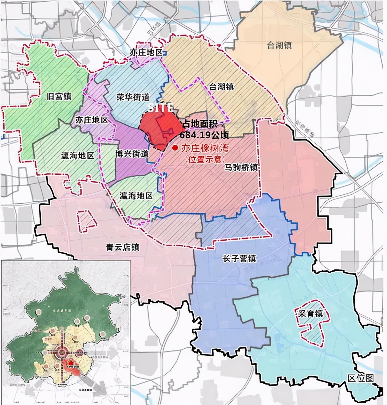 通州区详细地图图片