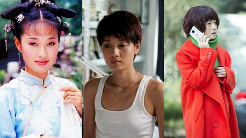 马伊琍台下跷二郎腿玩手机，比老戏骨座位还靠