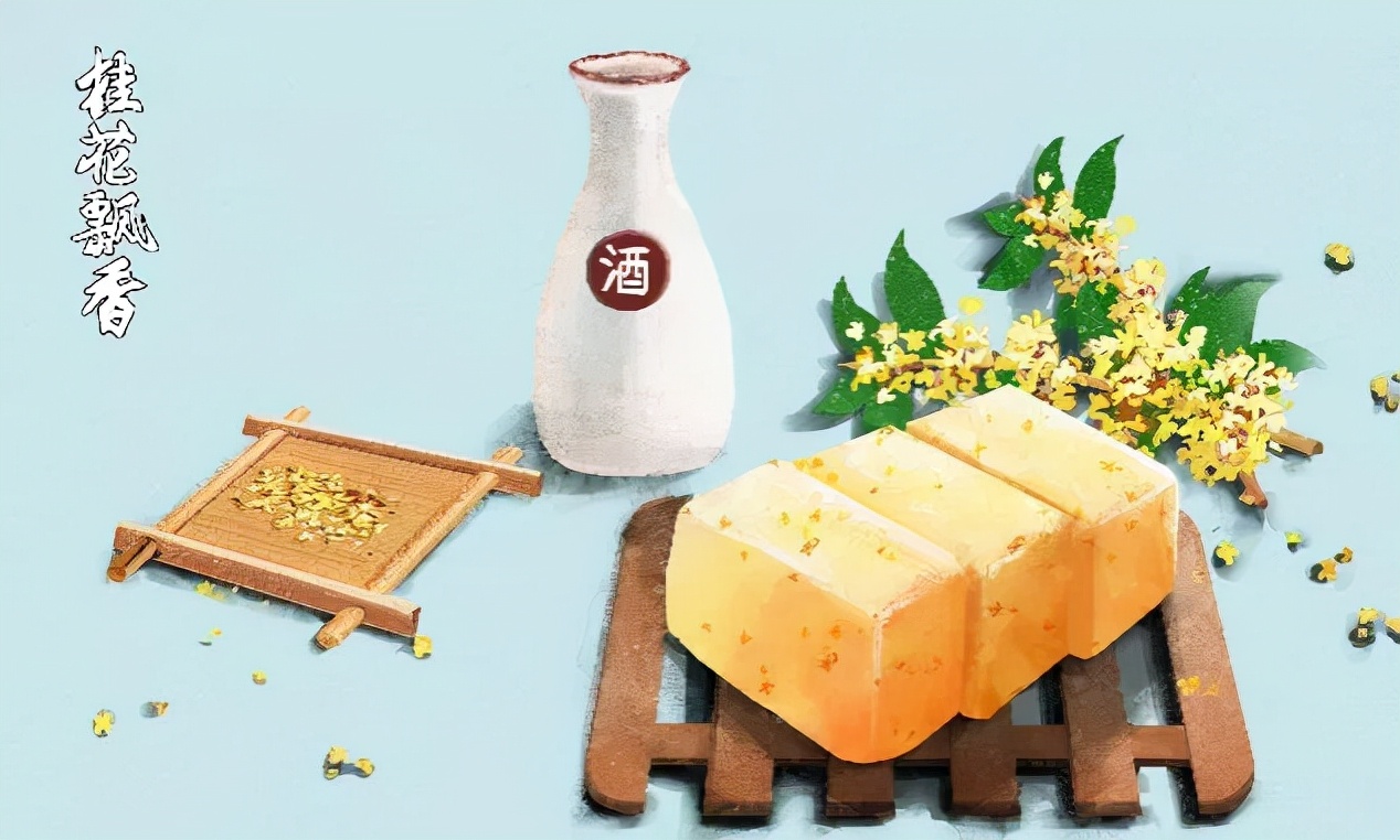 红楼深闺处，桂花香正浓