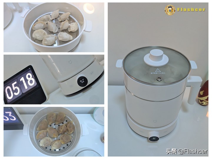 米家电磁炉mini+智能蒸煮锅三者合一：智能小白锅体验