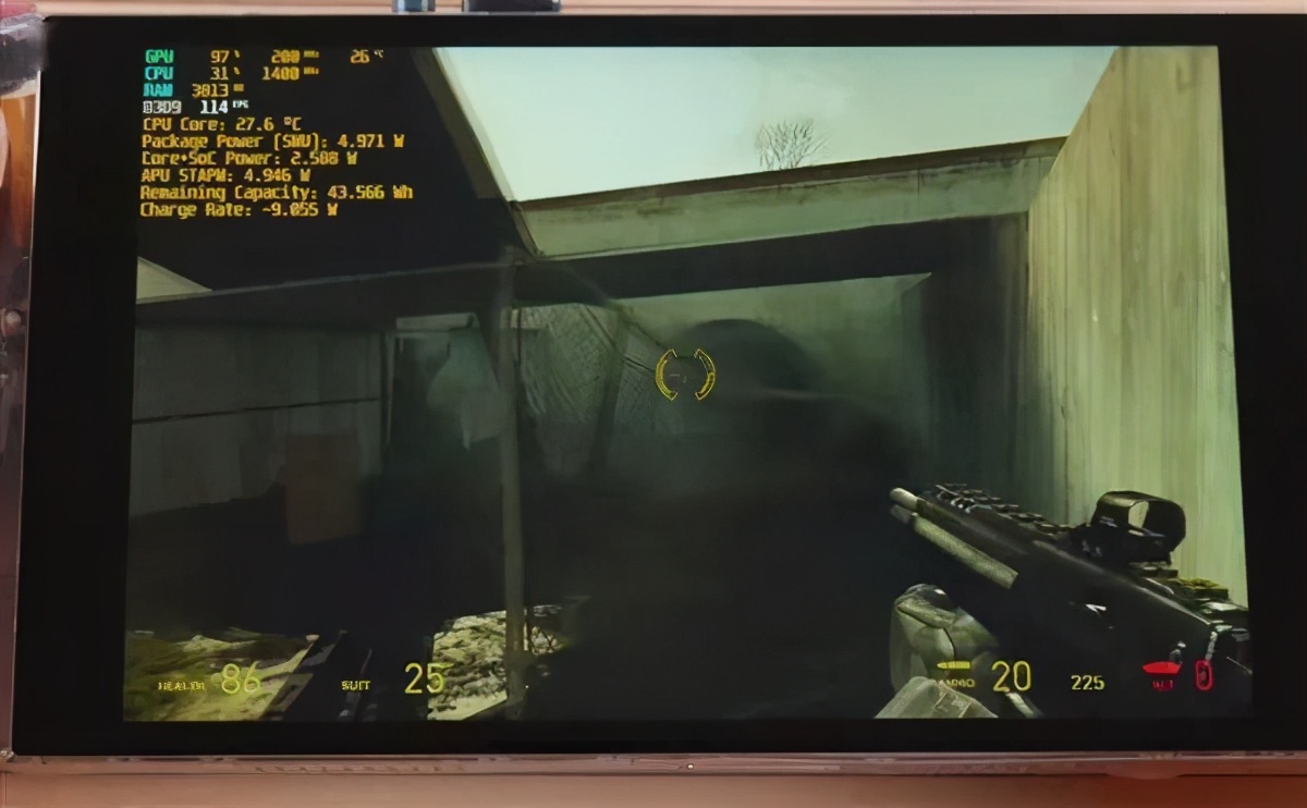 给掌机用AMD锐龙APU？国产掌机搞定《Crysis》