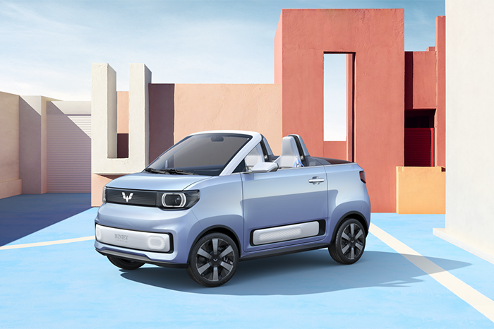 年轻人的第一台敞篷车 五菱宏光mini Ev敞篷 吴昊小二郎 Mdeditor