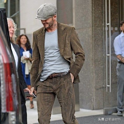 足球界贵族戴维·贝克汉姆（David Beckham）的时尚风格