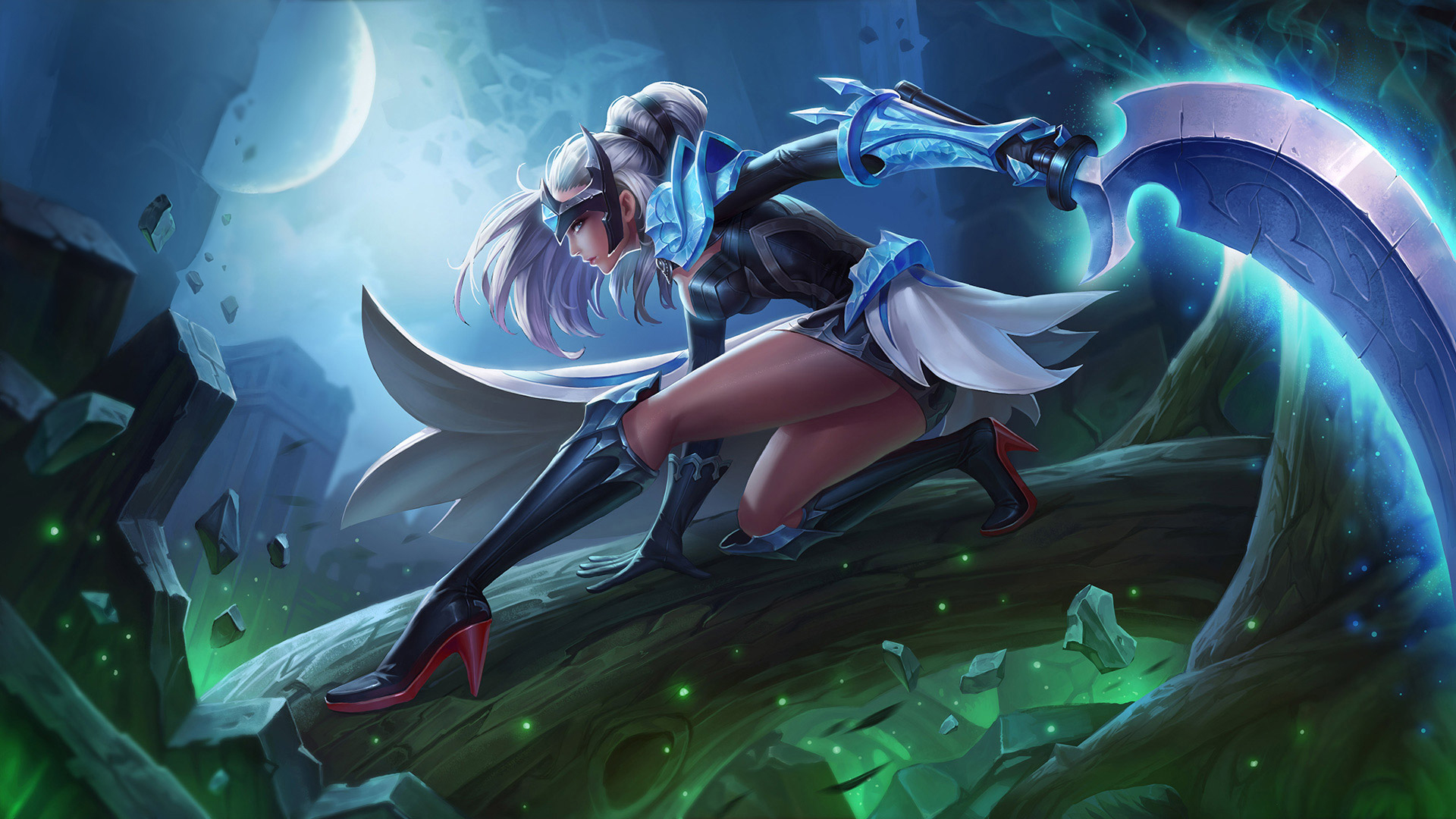 王者荣耀:露娜原画壁纸大全,紫霞仙子,大圣娶亲,一生所爱