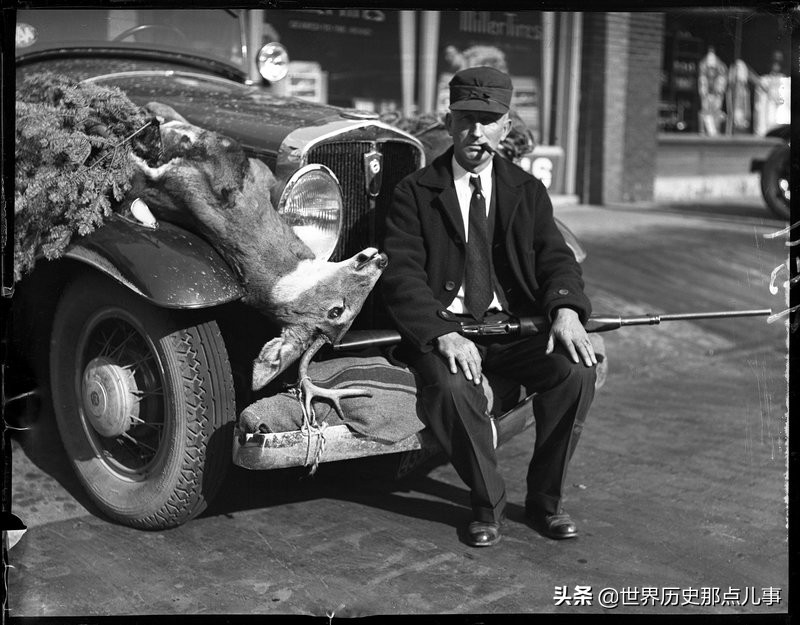 10张真实老照片：20世纪30年代，美国春田市的城