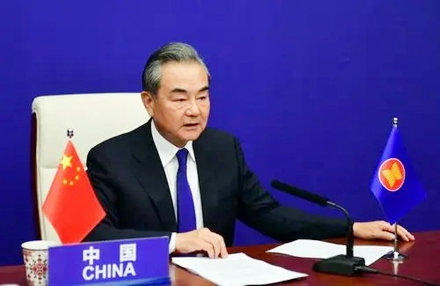 “你们死了这条心！”王毅当场要求二次发言，厉斥美日等个别国家