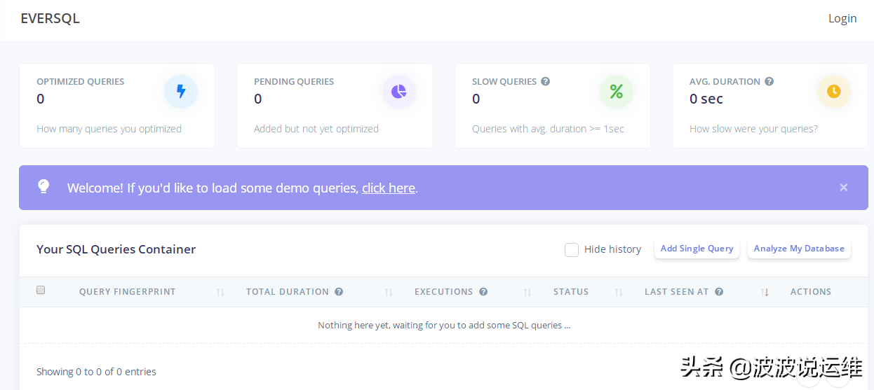 分享一款开源的SQL查询优化工具--EverSQL