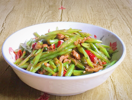圖片[1]-蕓豆炒肉絲的做法步驟圖 蔬菜中的補鈣冠軍-起舞食譜網(wǎng)