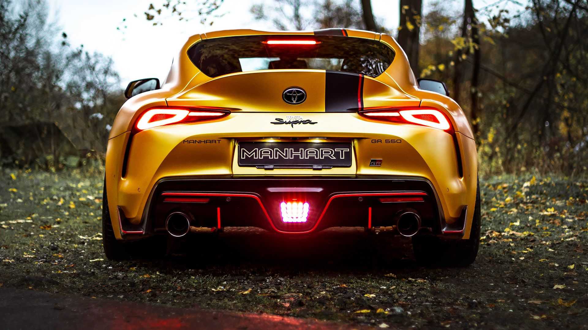 马力550匹的丰田Supra，烧胎易如反掌，一般人驾驭不了