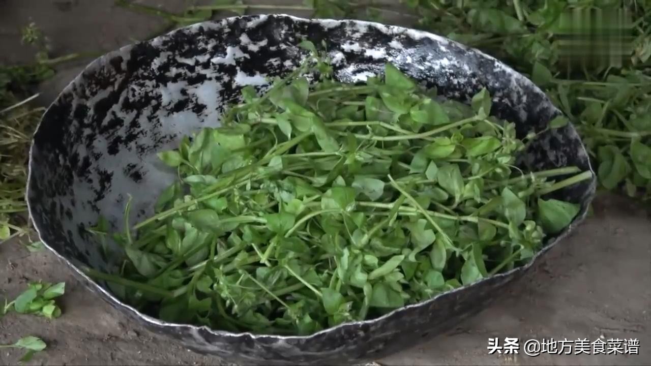 尼泊尔山区穷人的生活，每天吃野菜配米饭，天冷躺在毯子下吃饭