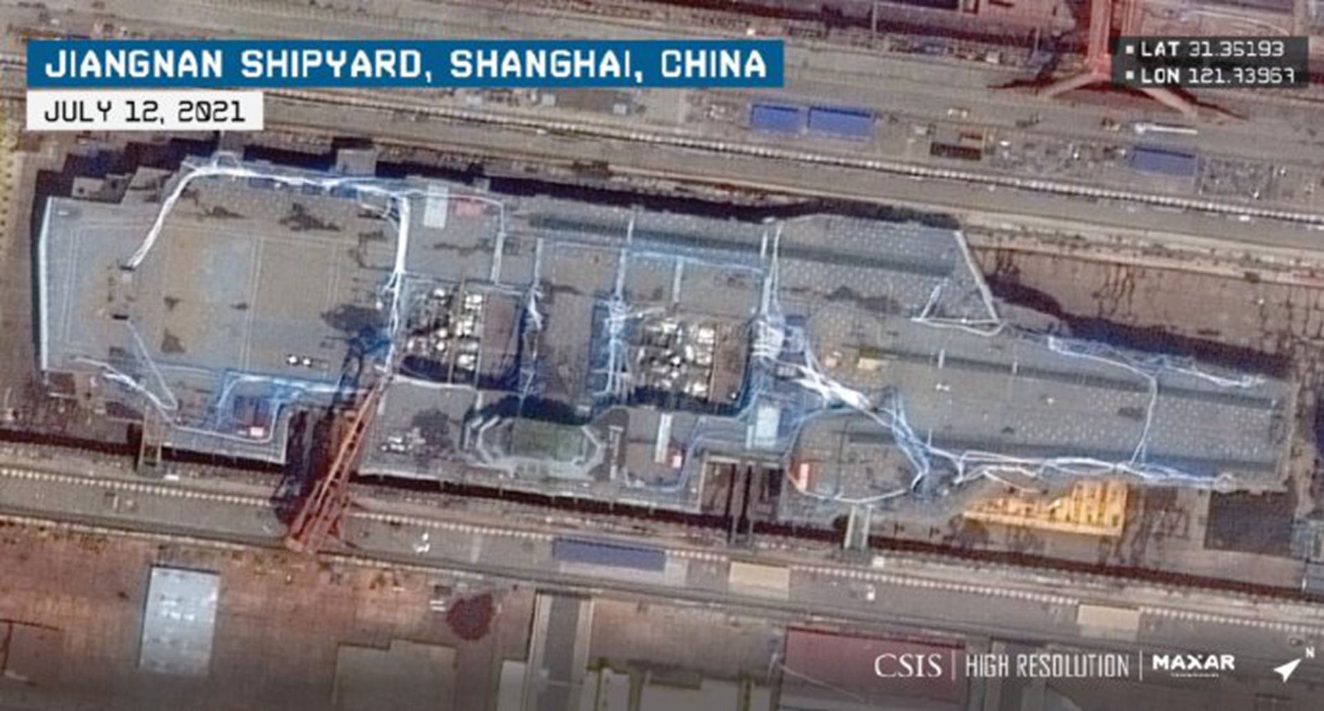 �������Ƶ��ƹ������裬003�ͺ�ĸȫ�ٽ��죬�ϲ㽨�������깤