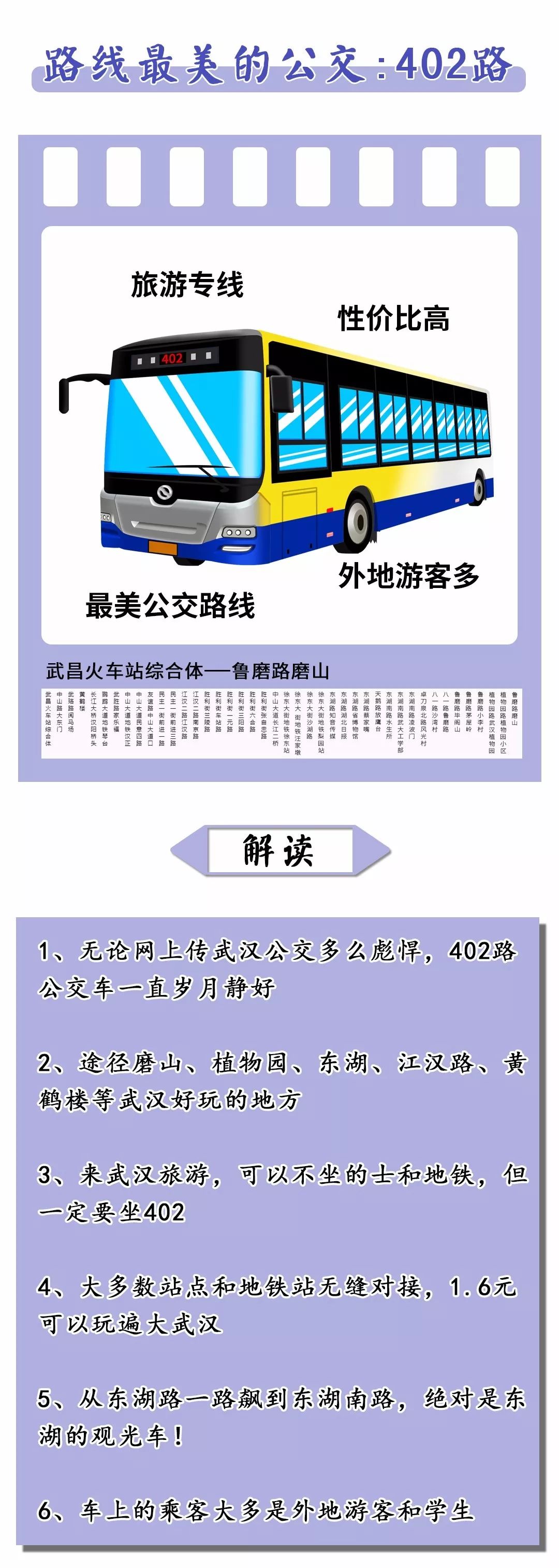 一定要来武汉坐一次公交，真是太太太太太过瘾