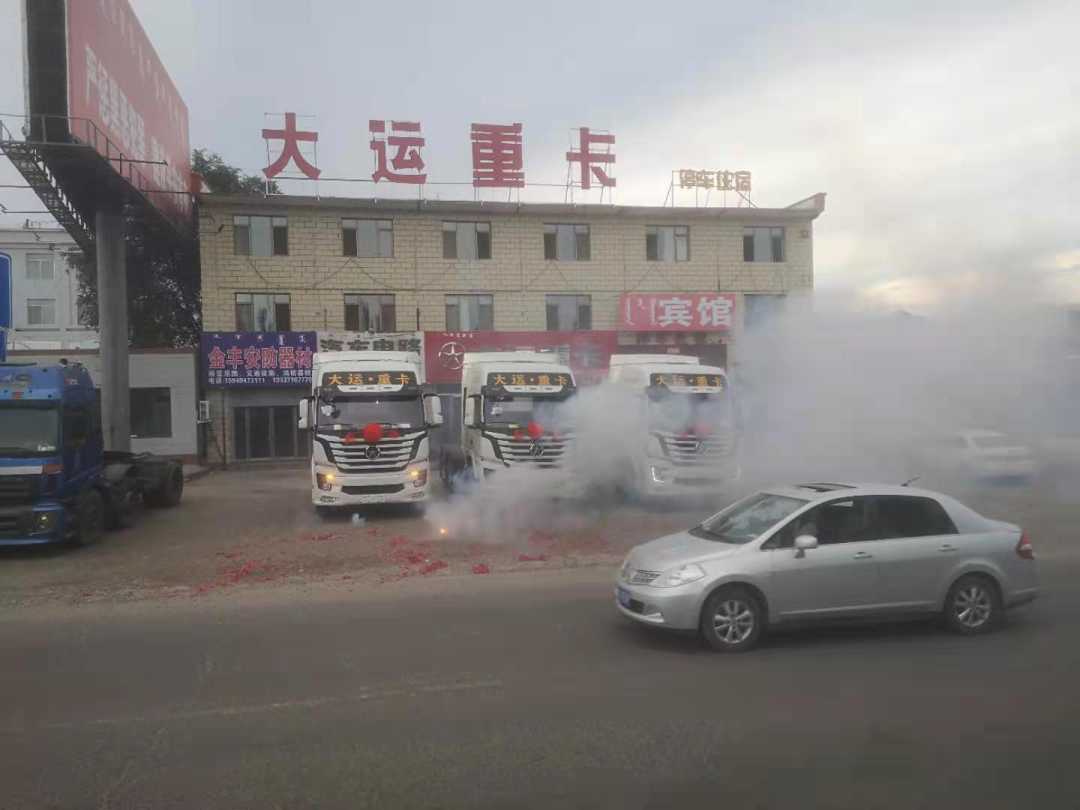 勤耕市場(chǎng)，緊抓市場(chǎng)，大運重卡推廣步伐加快