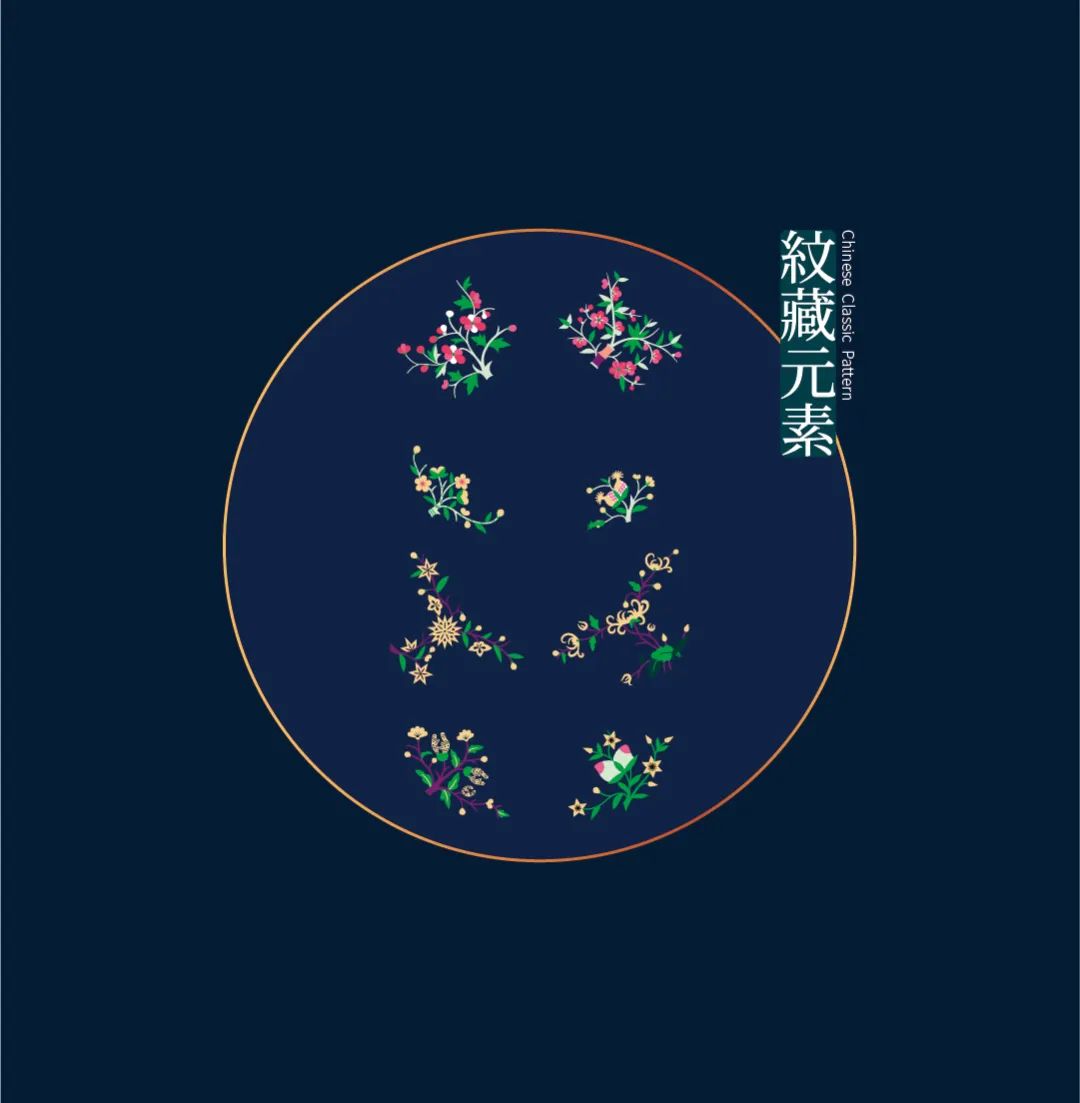 好看！中国古典服饰-云肩纹样图案之美