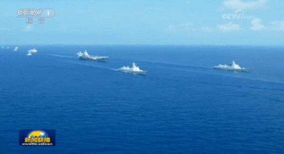 精确计算，英国海军航母编队来南海搞事情，一