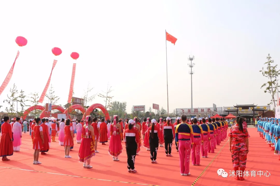 第八屆沭陽花木節(jié)健身（操）舞公開賽隆重舉行