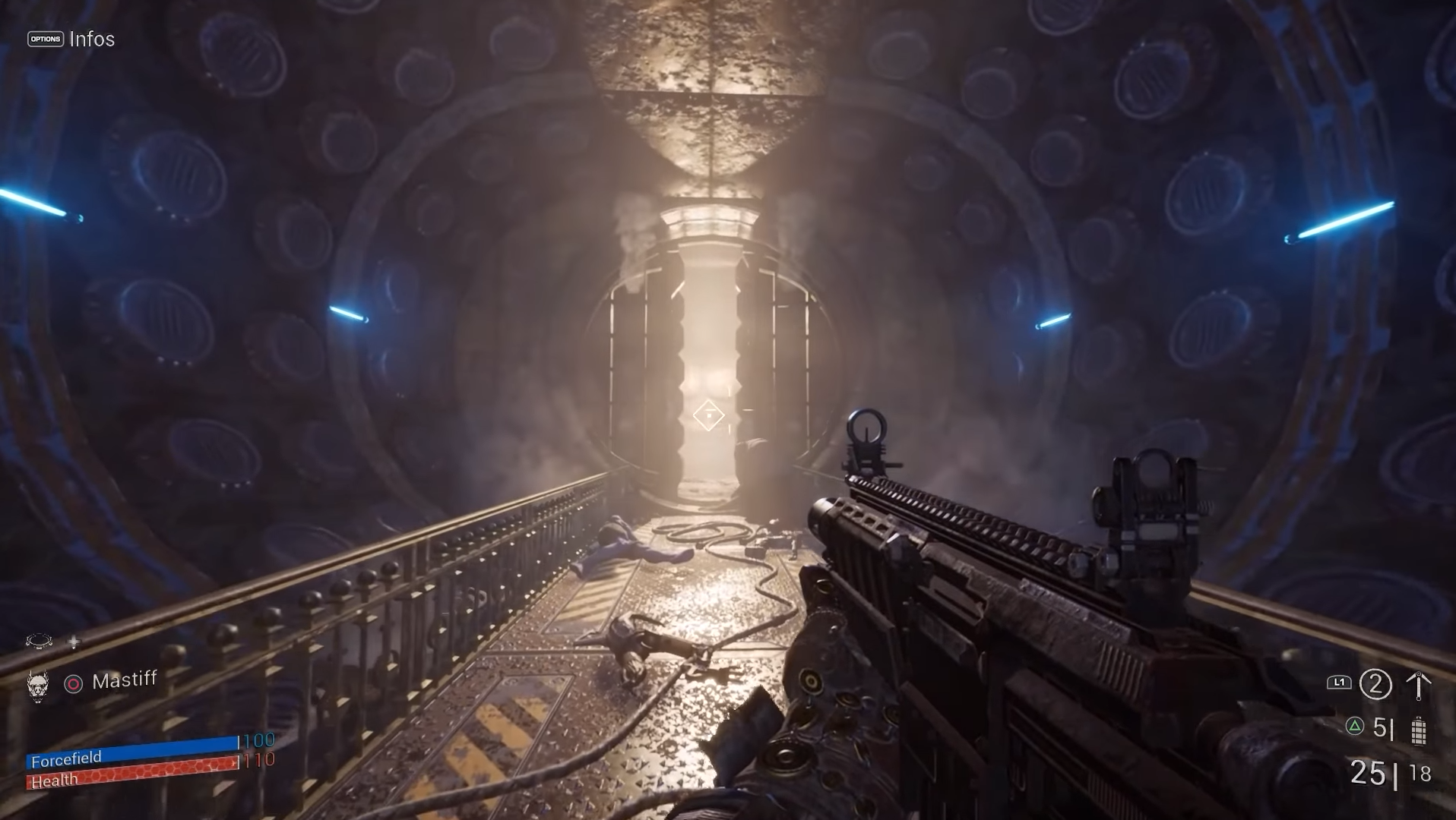 一款戰(zhàn)錘40K衍生的第一人稱射擊游戲