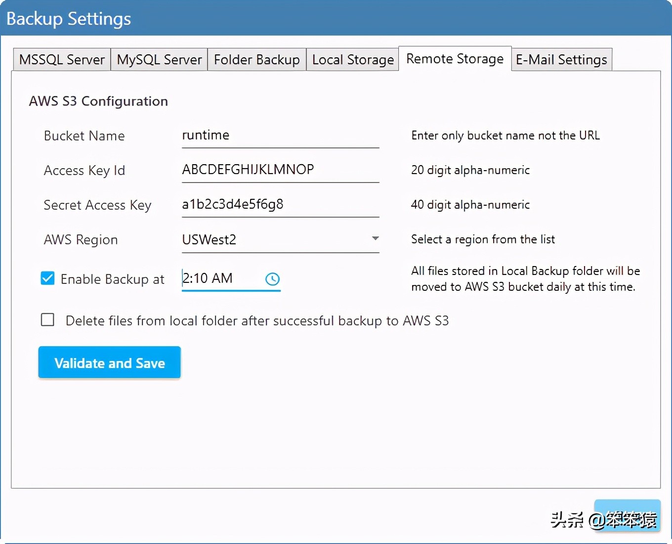 在Windows Server上自动执行数据库和文件夹备份