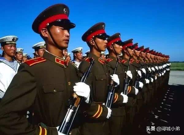 各时期中国仪仗兵