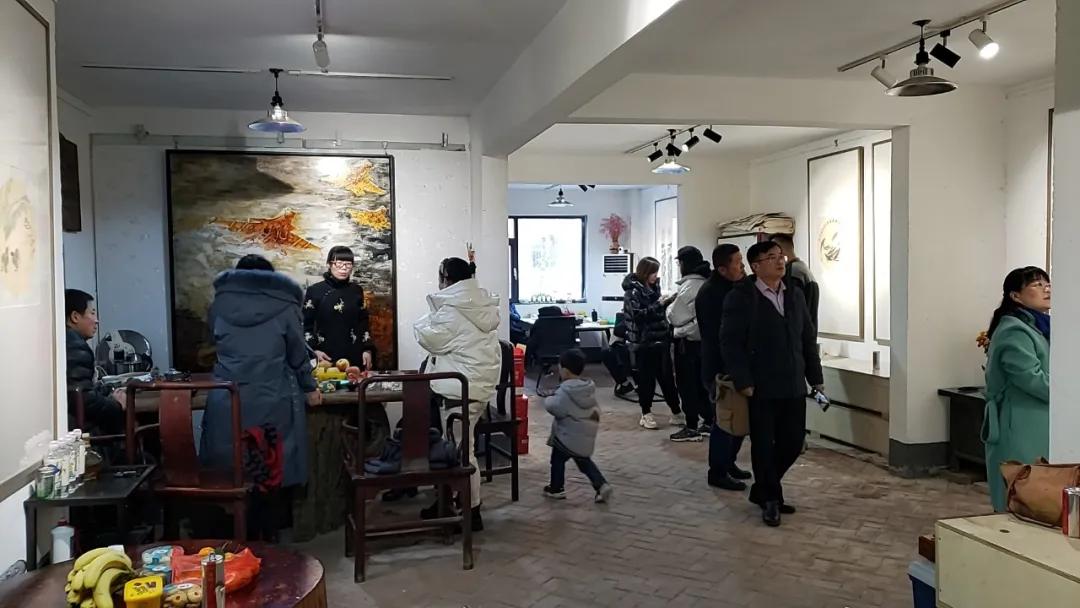 「笔墨心像」孙振国师生作品展隆重启幕