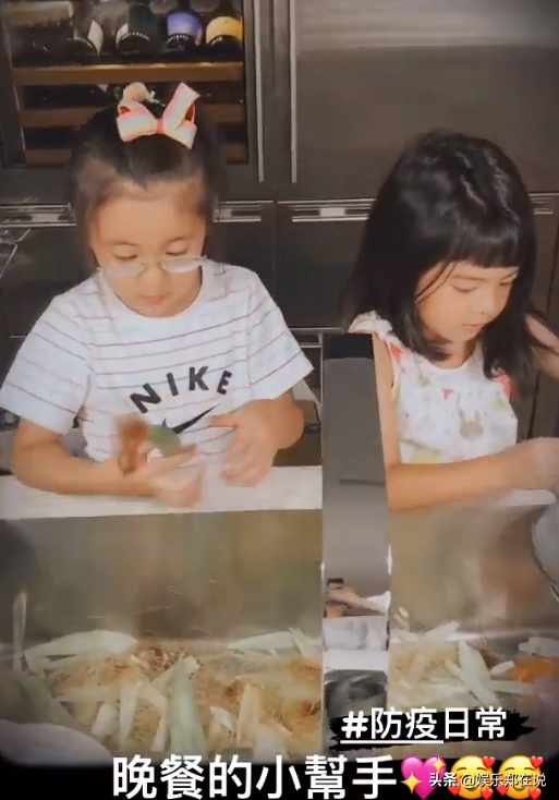 贾静雯晒女儿近照，4岁Bo妞长发披肩，颜值超过咘咘