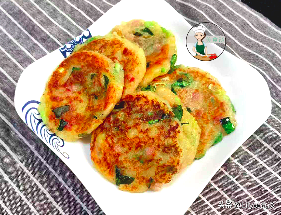 秋天，不管有钱没钱，这菜记得多吃，维C含量高，煎早餐饼真香呀