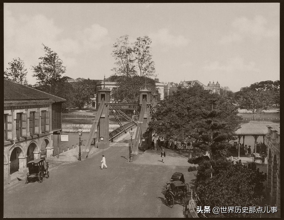 10张珍贵老照片：1890年新加坡的风土人情，你想