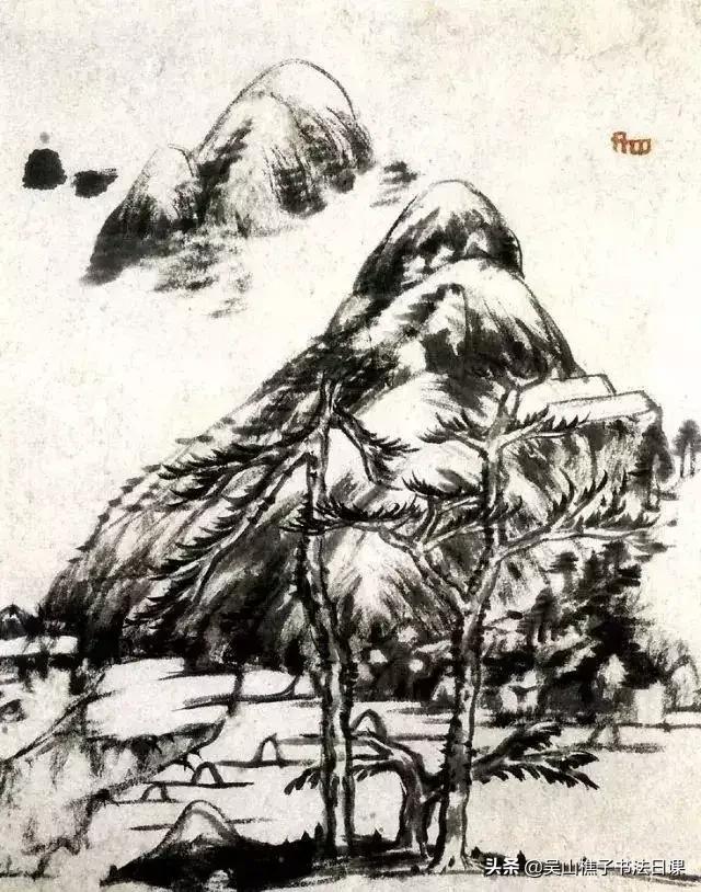 八大山人山水画