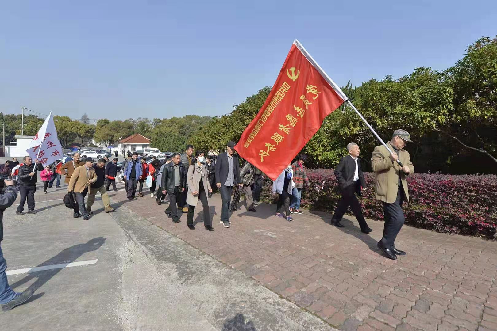学思想颂党恩，苏州特殊群体连续20年祭奠革命先烈
