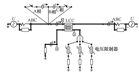 高压电缆金属外护套的感应电压分析计算及相关保护设备选型