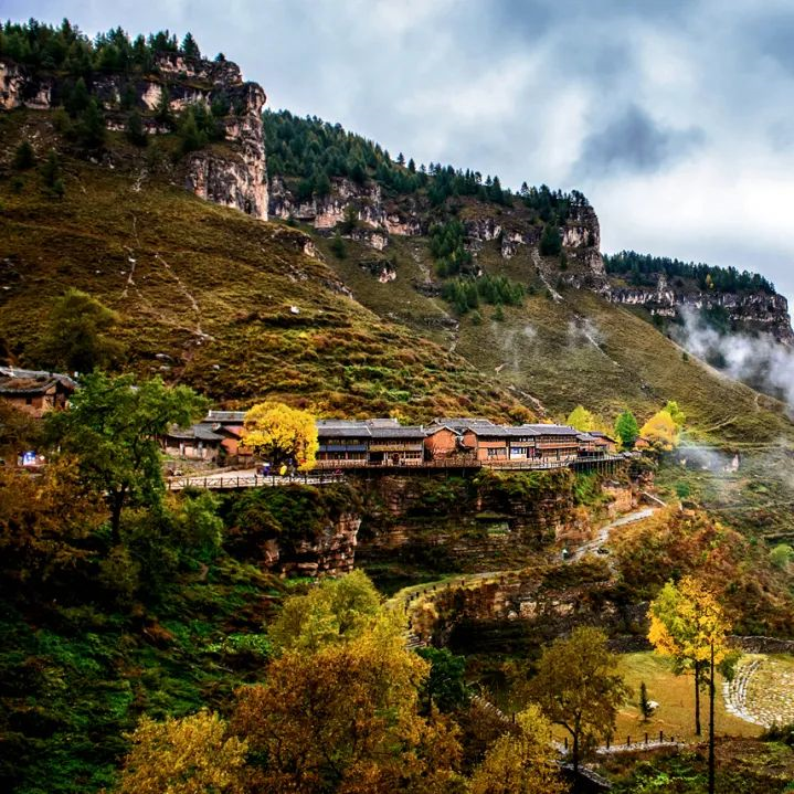 Shanxi's beautiful tourist check-in place, it becomes a paradise on earth in autumn, which is amazing