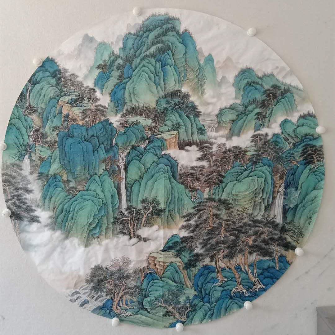 平分秋色阳阳说画国庆中秋书画展圆梦中国