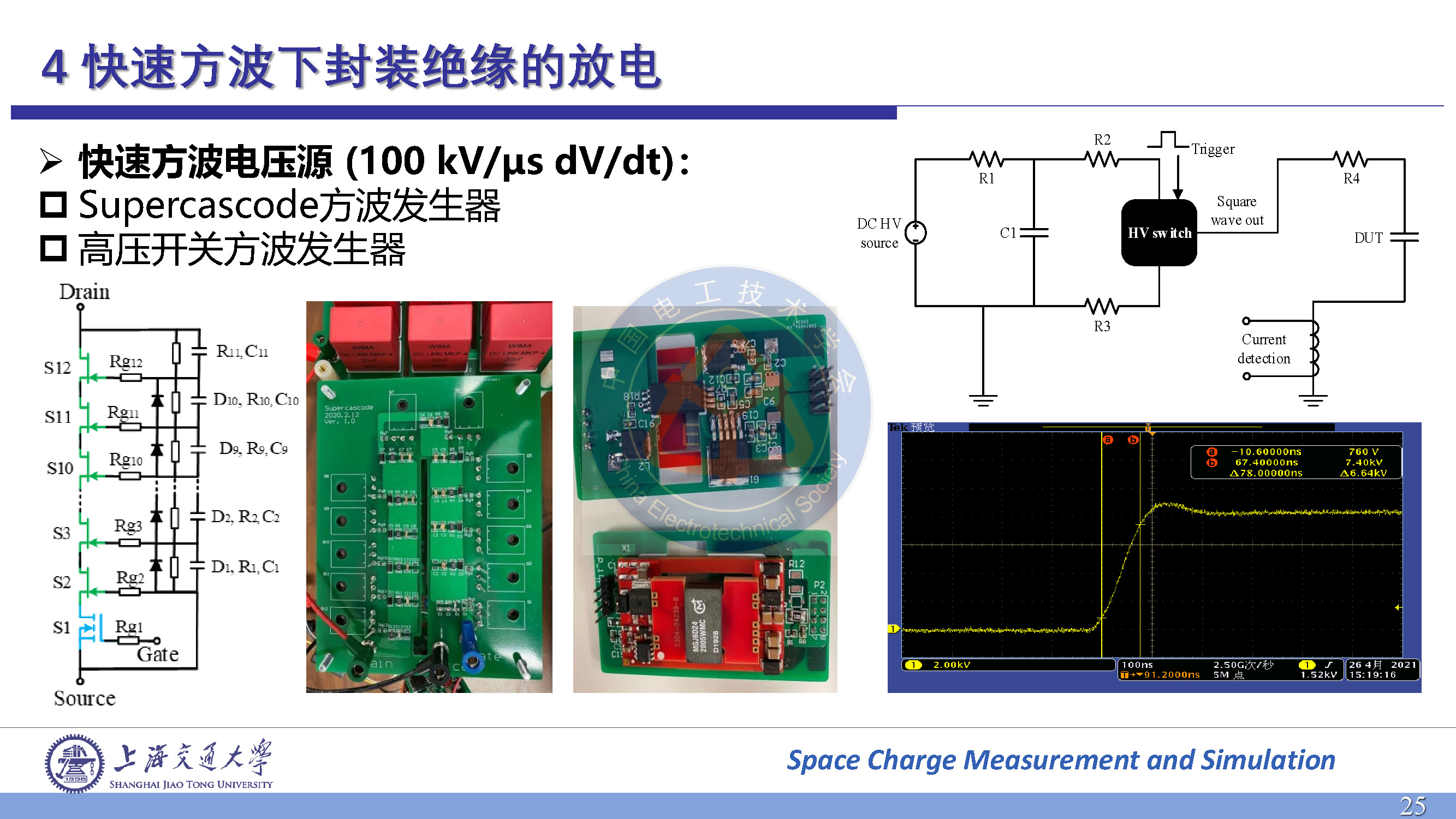 上海交大王亚林博士：高压电力电子模块封装绝缘的电荷输运与放电