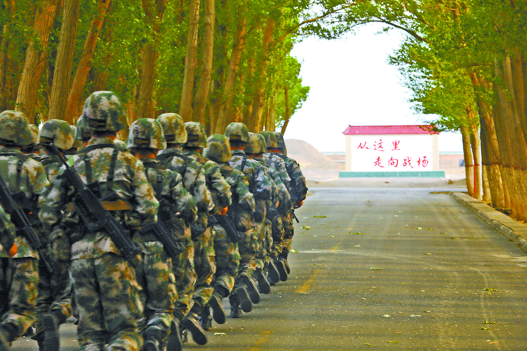 一支新型作战力量的前瞻眼光—新疆军区某新型