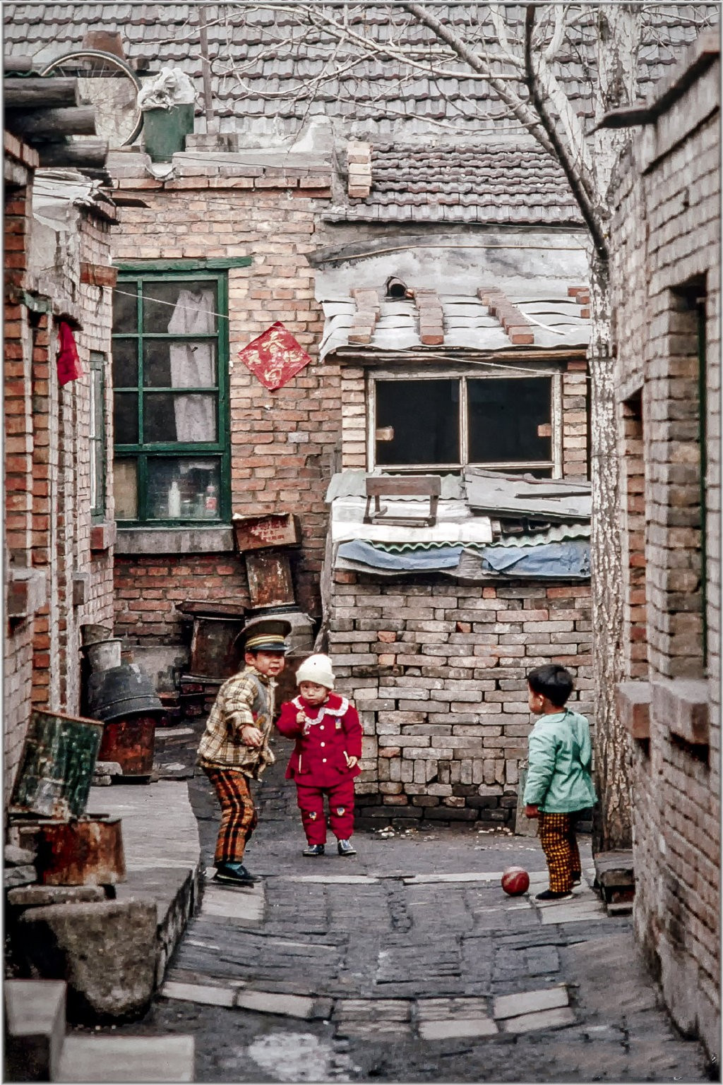 老照片：外國人鏡頭下1992年的太原，老城區裏的生活記憶