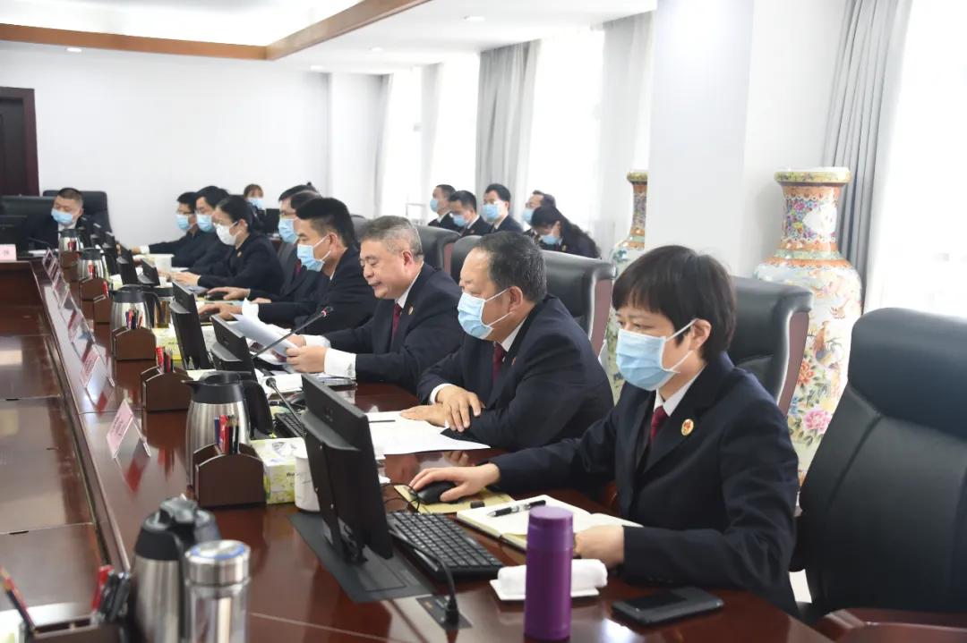 省检察院召开党组扩大会 传达学习省“两会”精神
