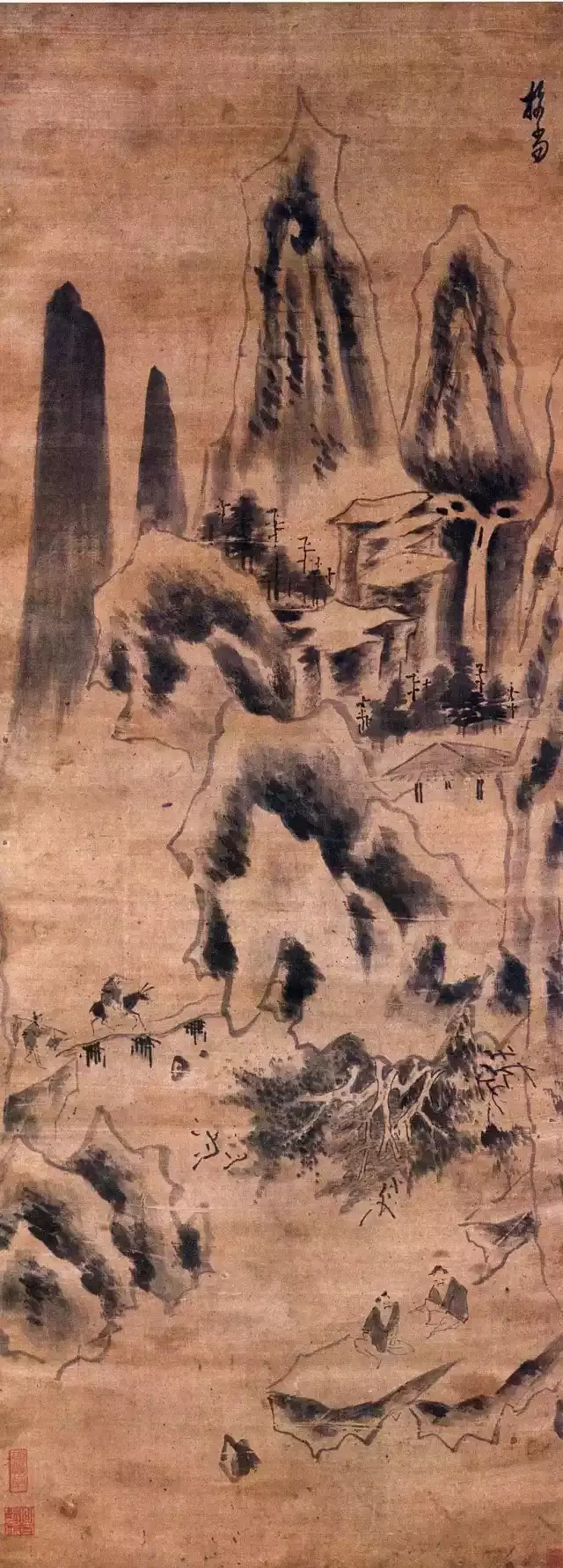 这位和尚的画,简到了极致,影响后世几百年