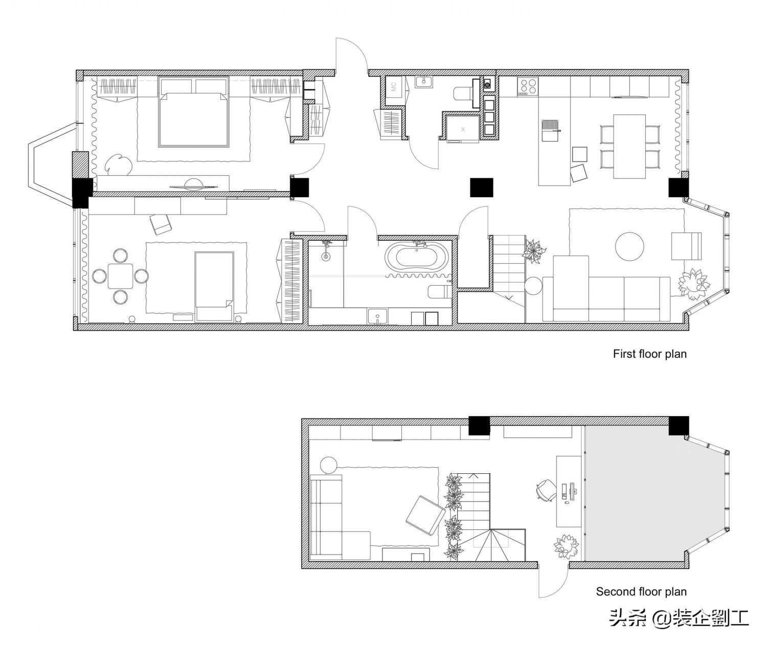 长沙案例——LOFT阁楼设计 | 140㎡家里有阁楼不妨来瞄