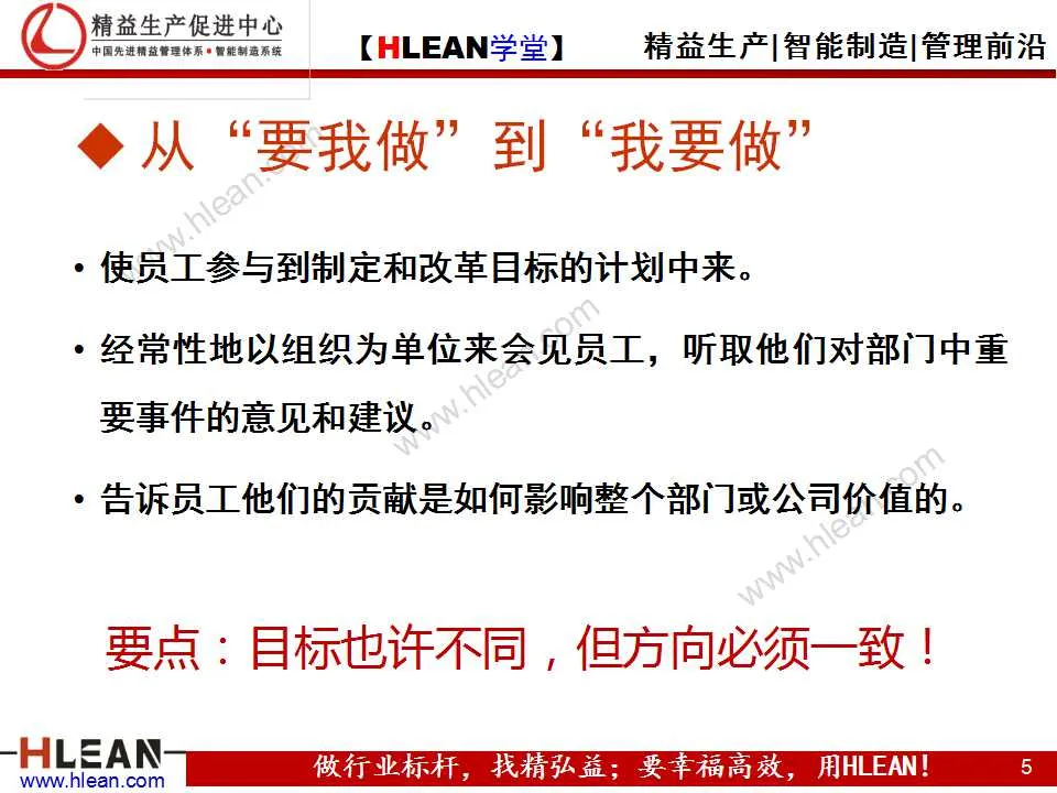 精益生產 PPT  目標管理培訓