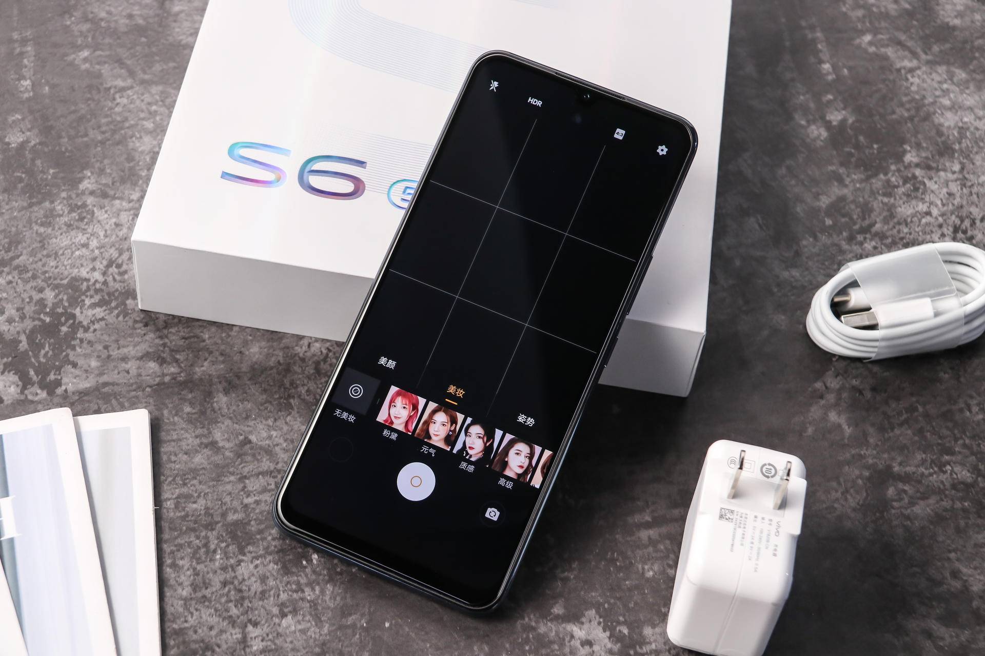 5G自拍手机vivo S6深度体验一天——从开箱说起