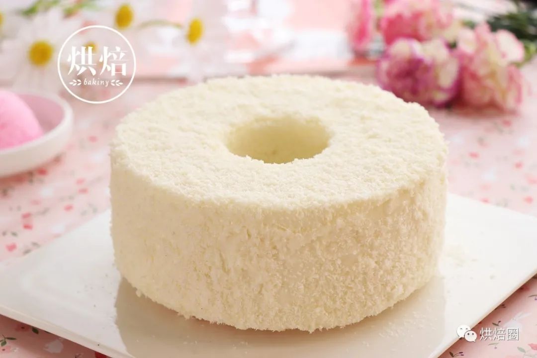 這樣做天使蛋糕從裡到外都白不干不韌比戚風好吃