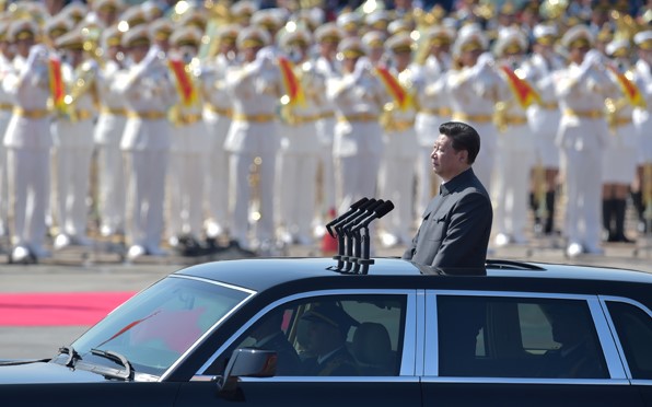 百年瞬间丨纪念中国人民抗日战争暨世界反法西斯战争胜利70周年大会在北京天安门广场举行