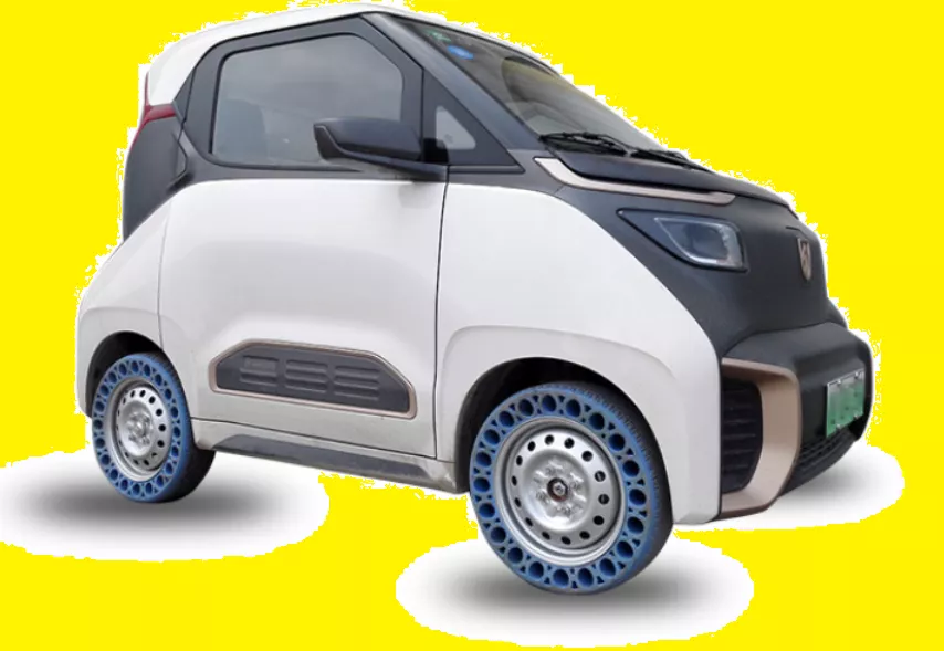 终身不会爆！“非充气”轮胎，真的要来了？哪里有？