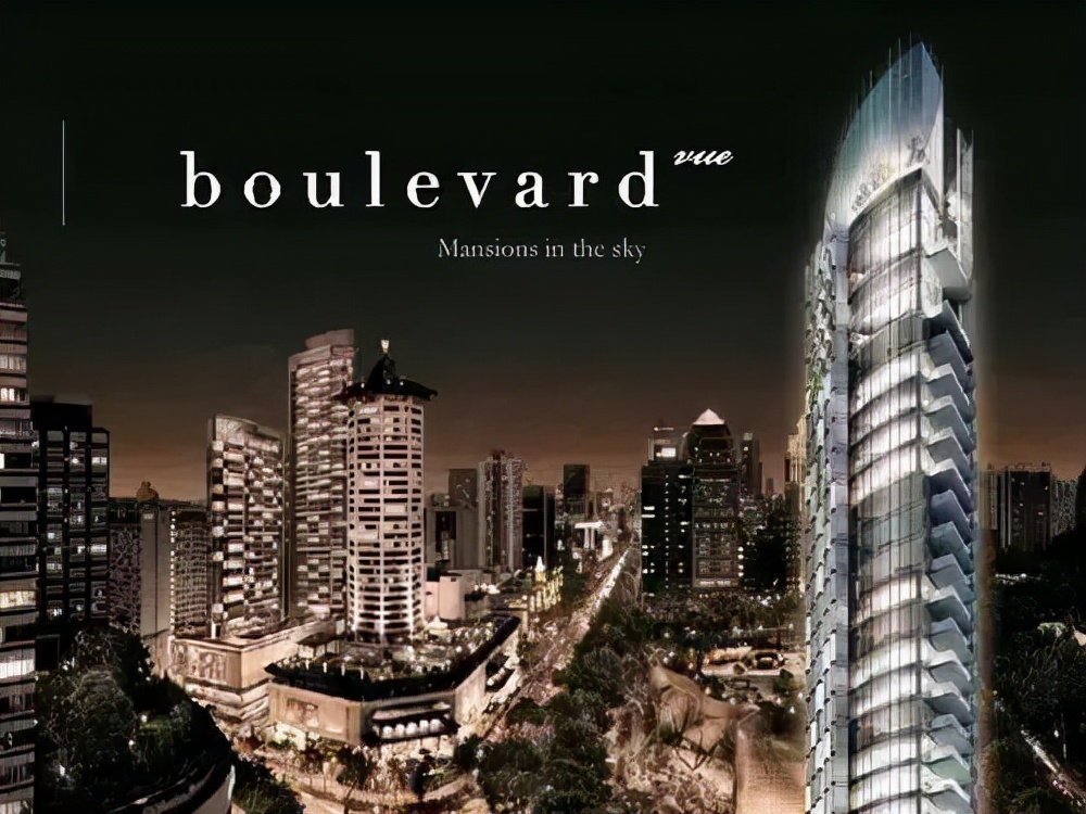 新加坡乌节路购物区的“豪华空中别墅”丨Boulevard Vue 豪华公寓